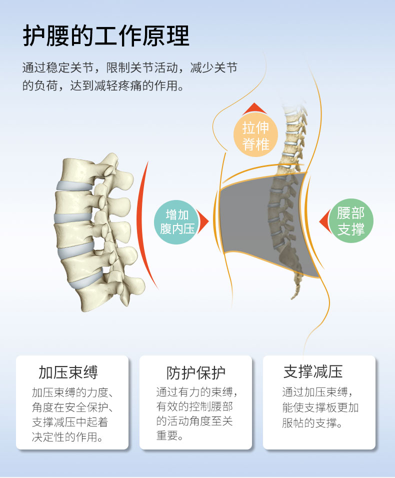 夏季專(zhuān)利護腰_常州普邦醫療設備