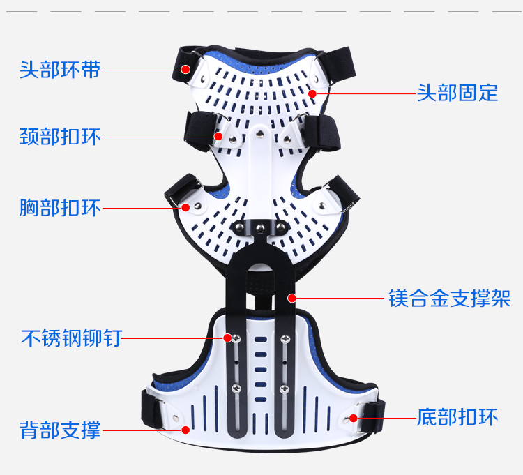 頭頸胸固定器_常州普邦醫療設備